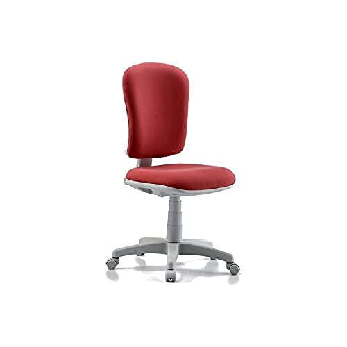 Stuhl Varese, mit Armlehnen, Stoff, Rot