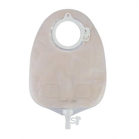 Med 60mm Transparent Two piece Urostomy Bag Pack of 5-image-35