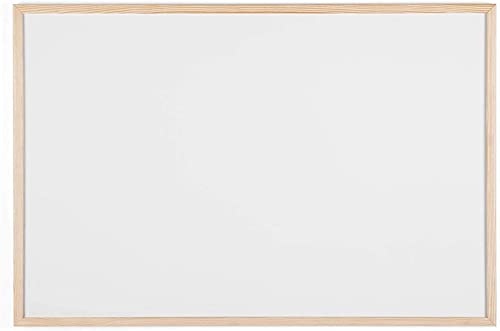 KAV Dry Wipe Whiteboard – Non-Magnetic 600 x 900 mm Erasable Writing Board for Wall – Ideal Notice Board, Message Board, Memo Planner for Office, Home, School, Classroom, Kitchen with Marker