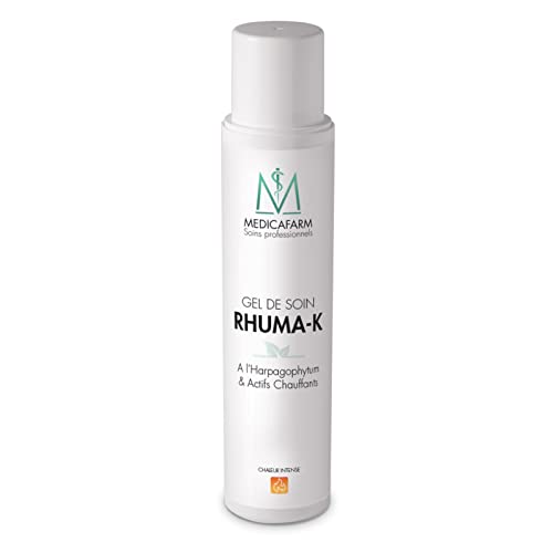 MEDICAFARM - Gel de soin RHUMA-K à l'harpagophytum et actifs chauffants - Formule chauffante - Aide à apaiser les douleurs articulaire et améliorer la mobilité Cover
