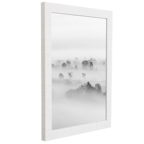 Ecohome 11X17 Off-White Poster Frame - Real Glass Front Picture Frames #TOP11