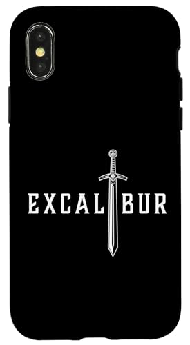 �G�N�X�J���o�[ �A�[�T�[���̐΂̒��̓`���̌� �X�}�z�P�[�X iPhone X/XS �p