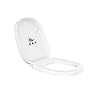 KOHLER Freelance (Square) Antimicrobial, Quiet Close UF toilet Seat Cover (White)