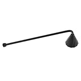 Garneck Antik Verzierter Dochtlöscher aus Metall 18cm mit Langem Griff Flammenlöscher und Kerzenglocke für Sicheres Löschen Von Kerzen zu Hause bei Partys und Büro