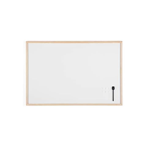 Pizarra magnética Bi-Office Budget con marco de madera de pino, 90 x 60 cm Cover
