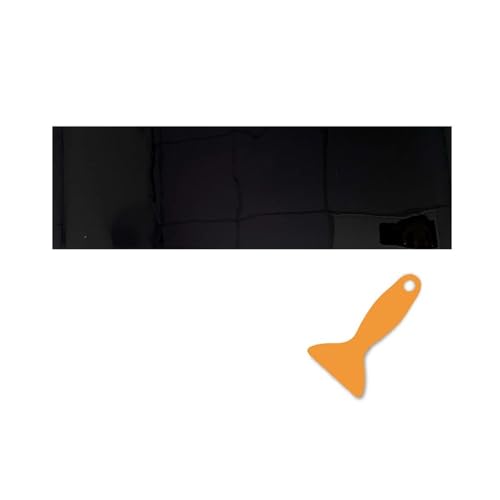 Film solaire pour pare-brise de voiture autocollant teinté noir en PVC 140x25cm