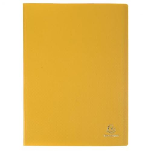 Lot de 15 Protège-documents OPAK Eco A4 60 vues, polypro souple coloris jaune