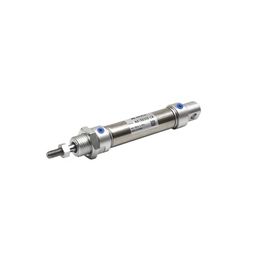 Cilindro neumático de acero inoxidable MA25 para control de posición magnético exacto 3
