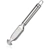 Fish Scales Scraping Tool,Multifunction Stainless Steel Fish Scaler Remover, Kitchen Tools Scale-scraping Crafts for Home Market Restaurant