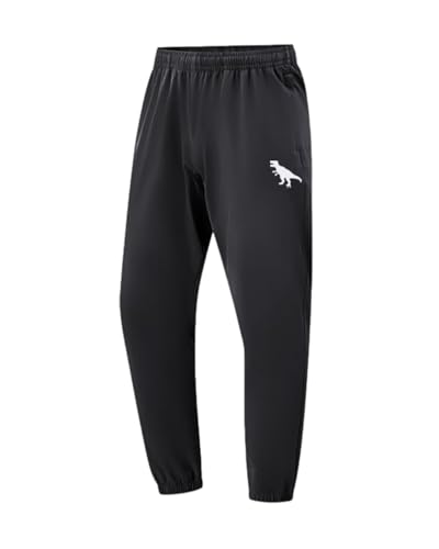 BINPAW 3 Pack Toddler Boys Active Pants Pull-On Sweatpants Dinosaur Graphic Print Jogger Pants 3-14 Y2