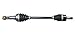 Open Trail YAM-6017HD HD 2.0 Front Axle