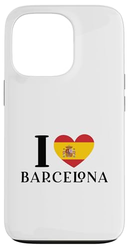 I Love Barcelona Spain Heart �X�y�C������ �X�}�z�P�[�X iPhone 13 Pro �p