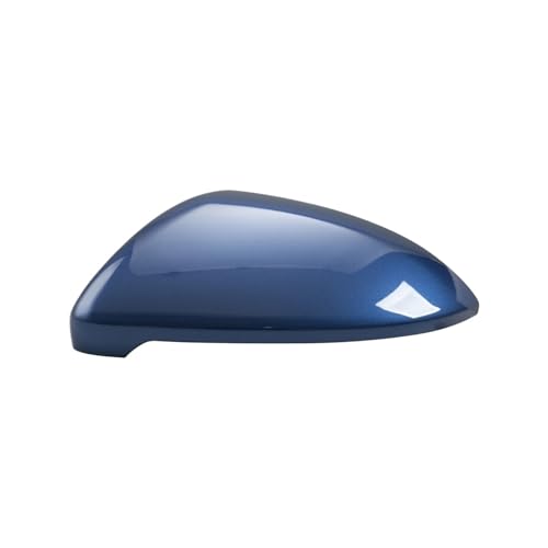 バックミラーカバー ドアバックミラーカバーキャップハウジング VWゴルフMK7 GTI E-ゴルフ2015-2019カーアクセサリーに適合(Blue Left)