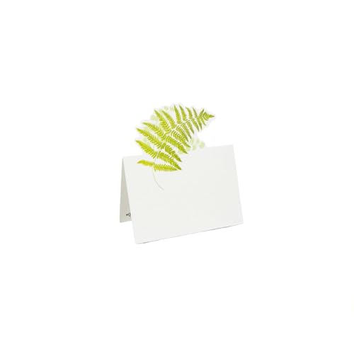 Caspari Fern Garden Place Cards - 8 Per Package, 3