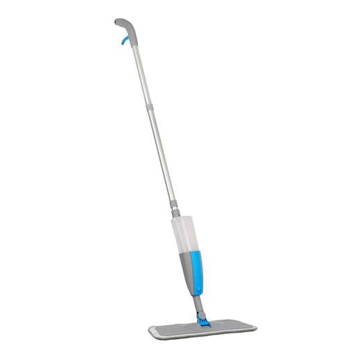 Spray Mop - Mopa para el polvo con almohadillas de microfibra | Mopa húmeda de microfibra con almohadillas lavables, fregona seca y húmeda, mopa para suelos con pulverizador, mopa con pulverizador