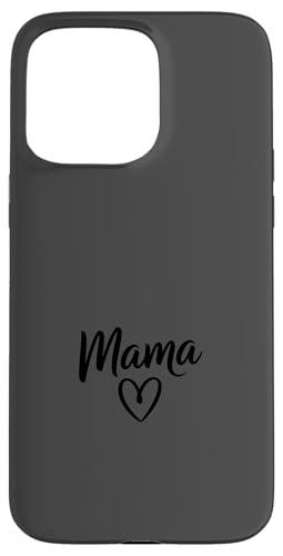 Mama Heart - Simple Aesthetic Mom ���^�����O - �����Y �X�}�z�P�[�X iPhone 15 Pro Max �p