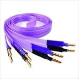  Nordost Lautsprecherkabel Purple Flare Cable  Bananen-Stecker  Länge 2 Meter