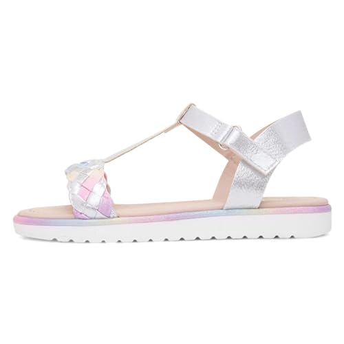 Walkright Clarabel Girls Multi Easy Fasten Sandal - Size 2 UK - Multicolour