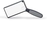 BOSUGE Lente d'Ingrandimento Lente d'Ingrandimento HD Portatile 2.5X 4X Lente d'Ingrandimento da Lettura a Doppia Lente