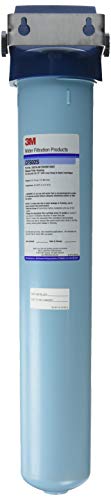 3M Drop-in Style Single Pre-Filter System CFS02S, 5557609, for 19 1/2 in Cartridges, Non-valved Head, Opaque Housing