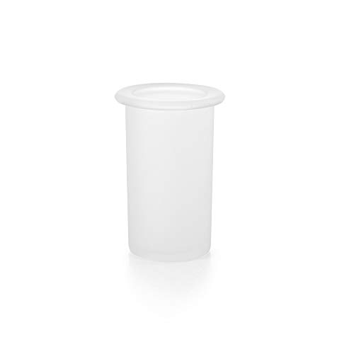 Saon Tumbler Finish: Polished Chrome / Frosted Glass