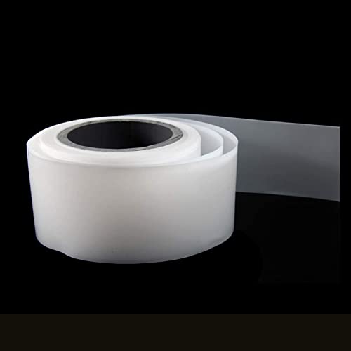 TINGCHAO Placa de película de PTFE Placa de lámina de Resistencia a Altas temperaturas Longitud de la Placa 10 m Espesor 0.03 mm 0.05 mm 0.08 mm 0.1 mm 0.2 mm para Industrial,0.2mmx50mm Cover