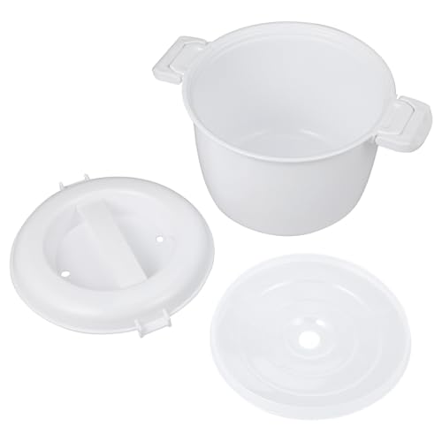 TEMPNAP 電子レンジ対応高耐熱食品容器 多機能蒸し調理器 家用実用炊飯器 白色小型 環境 素材使用