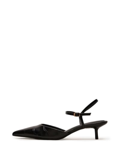 Beauty Cry Womens Pointed Toe Slingback Kitten Heels Sexy Pumps Dress Party Sandals3