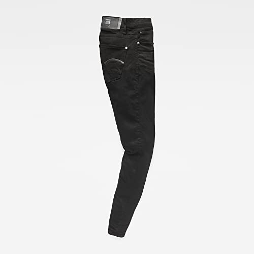 Image of G-Star Raw Men's Revend Skinny Fit Jeans, Pitch Black, 27W x 32L