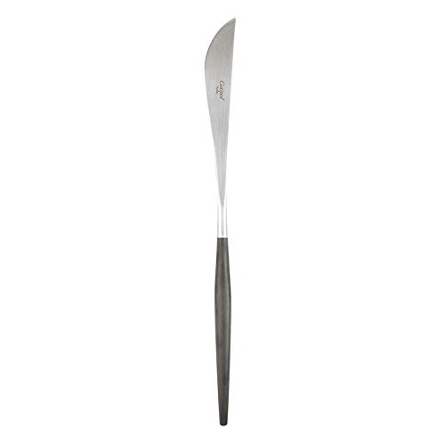 Cutipol GOA black silver table/dinner knife, Professional anthorization Brand (black silver)