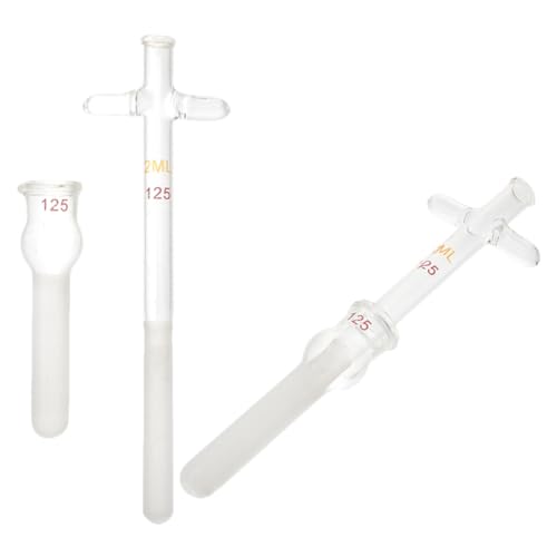 SHINEOFI Accesorio de Cristalería de Laboratorio Homogeneizador de Tejidos 2 Piezas Diseño Grueso para Aplicaciones Científicas