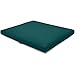 Present Mind Zabuton Yoga y Meditación (Color: Verde Esmeralda) - Colchoneta Plegable (70 x 82 x 6-8 cm) - Hecha en la UE - Colchoneta Gimnasia y Meditación Acolchada con Funda Lavable 100% Natural
