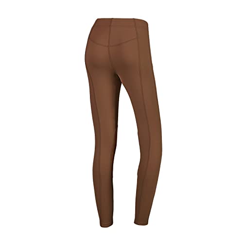 Tanmolo Girls Horseback Riding Pants Equestrian Breeches Youth Knee-Patch Kids Schooling Tights With Pockets(Brown,Xs) #TOP3