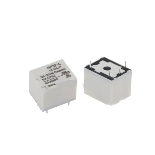 Relé HF3F-L-5-1HL1T componente electrónico de potencia 10A con configuración de 4 pines 2