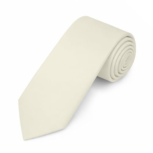 Image of Jacob Alexander Men's Slim Width 2.75 inch Solid Color Tie