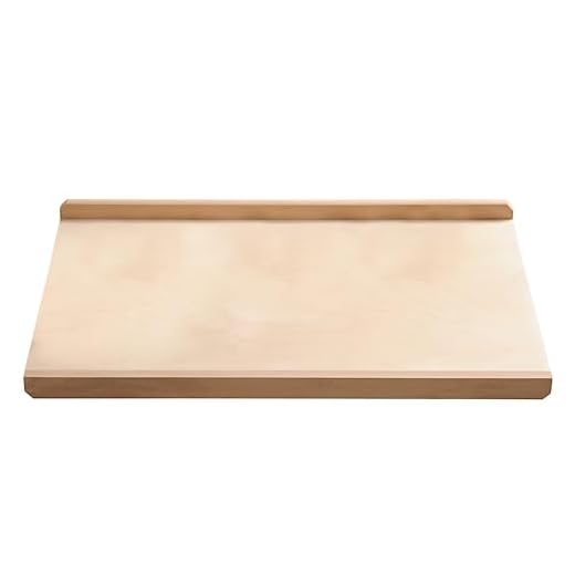 KESPER Backbrett aus Schichtholz mit zwei Anschlagleisten, 58 x 38 x 0,8 cm