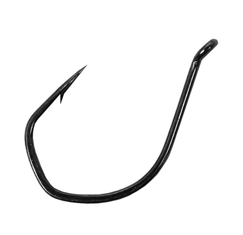 Major Fish Connector Dropshot Haken Drop-Shot Angelhaken Finesse 6 Stück für Gummifische und Naturköder