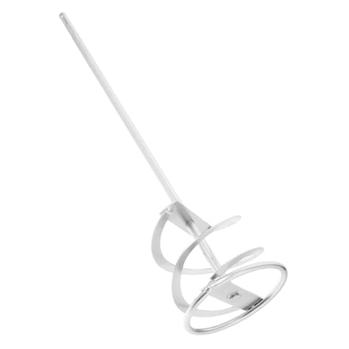 Uonlytech Varilla Agitadora Herramienta Para Mezclar Cemento Taladro Mezclador De Lodo Agitador De Cemento Para Taladro Hormigonera Cementos Mezcladores Silver Acero Al Carbono 45#
