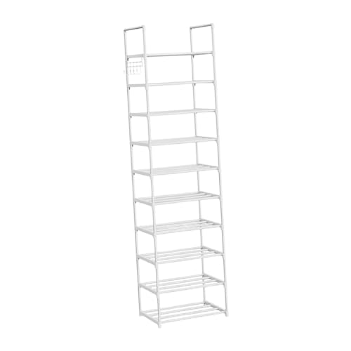 MotiveTech Vertical, Organizador de Zapatos, Práctico, Estable, con Ganchos, Multifuncional, para Apartamento, Armario, Sala de Estar, Balcón.