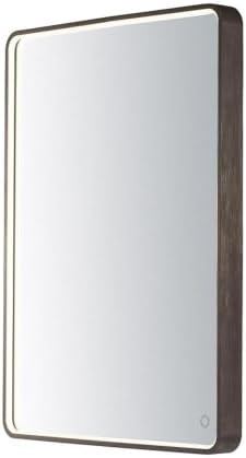 ET2 Mirror 25W 1 31.5 Inch LED Rectangular Mirror with Anodized Bronze Finish