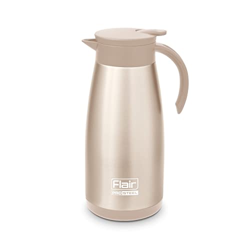 Image of Flair Cafe Vacuum Insulated Steel Kettle 1500 ML (Gold)