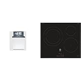 BALAY Lavavajillas Integrable Puerta mueble 3Vt4010Na, 45 Cm & Placa inducción 60cm biselada, 3 zonas, Gran zona 28 cm, Control Táctil