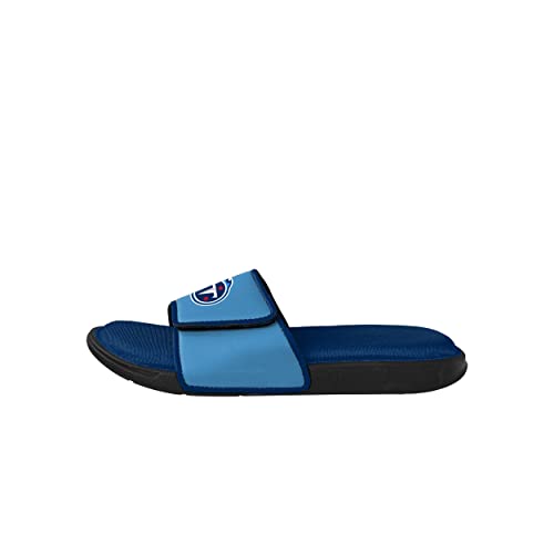 FOCO Tennessee Titans NFL Mens Foam Sport Slide - L2