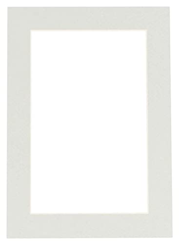12x16 Mat Bevel Cut for 10x13 Photos - Acid Free Grey Precut Matboard - For Pictures, Photos, Framing - 4-ply Thickness