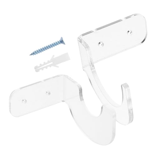 BESPORTBLE Baseball Bat Rack Horizontal Bat Storage Wall Mount Bracket for Home Gym Use