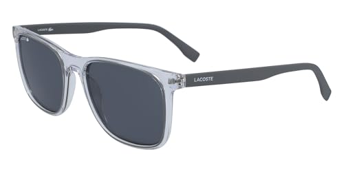 Lacoste Brille Größe 55 mm CRYSTAL,GREY, EYE SIZE: 55 BRIDGE: 18 HORIZONTAL MEASUREMENT: 55,14 VERTICAL MEASUREMENT: 45,64