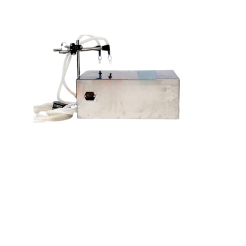 Image of LT-130 Double Head Table-top Electric Liquid Filling Machine | Manual and Automatic Control Heavy Duty Model | For Oil, Milk, Beverage, Water, Juice, Essential Oil | Filling Range: 5ml - 2000ml