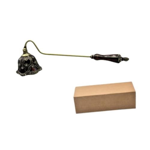 Colcolo à bougie à long manche, robuste, au design classique vintage européen, avec capuchon pour mèche, Style C