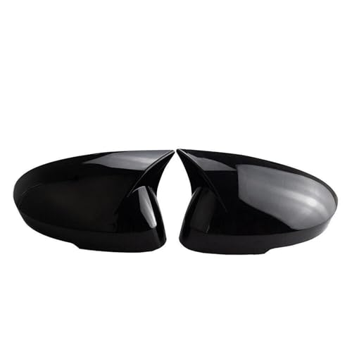 Coque rétroviseur Rogue cassé protection ABS cornes de vache noir laqué