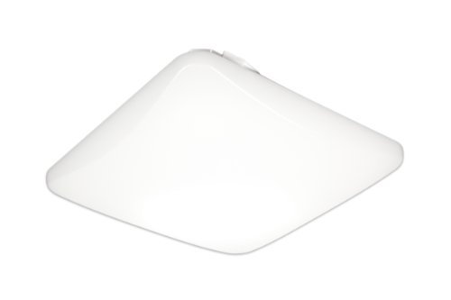 Lithonia Lighting FMLSL 20840 M4 Square 14-Inch LED Flush Mount Light, 4000K, 1100 Lumens, 16 Watts, White (FMLSL 14 20840 M4)